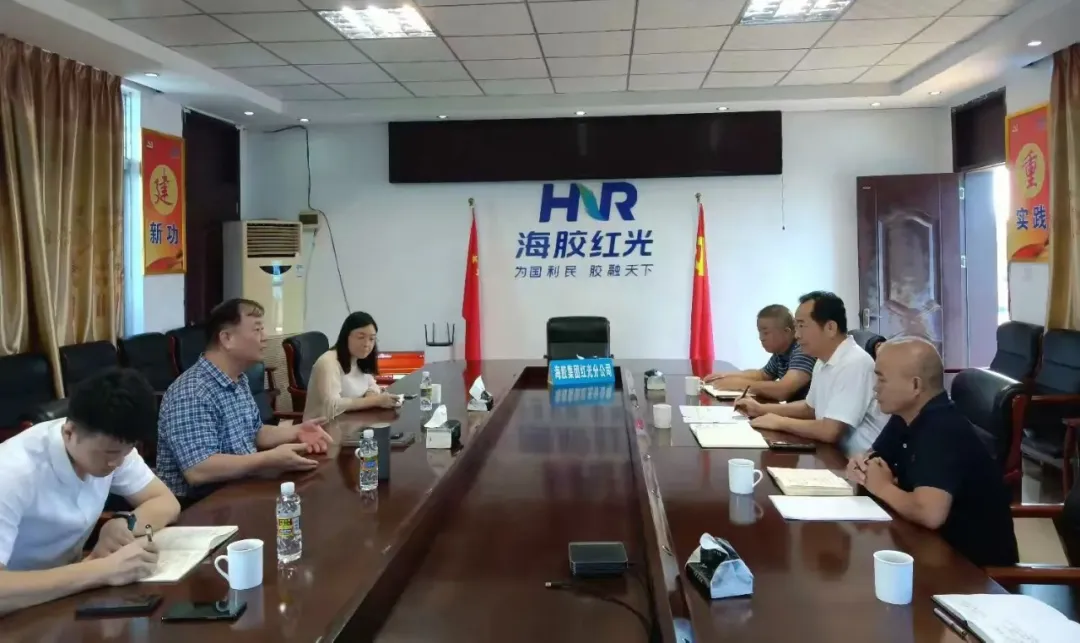 王天明率隊到紅光分公司調研指導工作